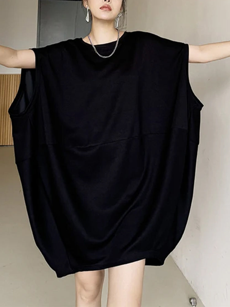 Women's Oversized Dress Black – Goth N' Rock