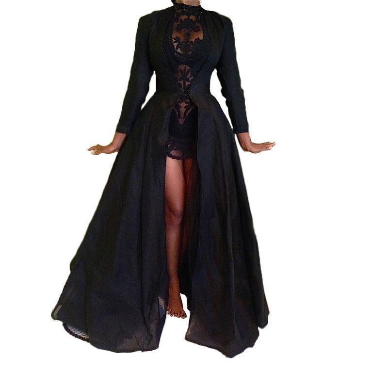 Black Gothic Lace Dress – Goth N' Rock