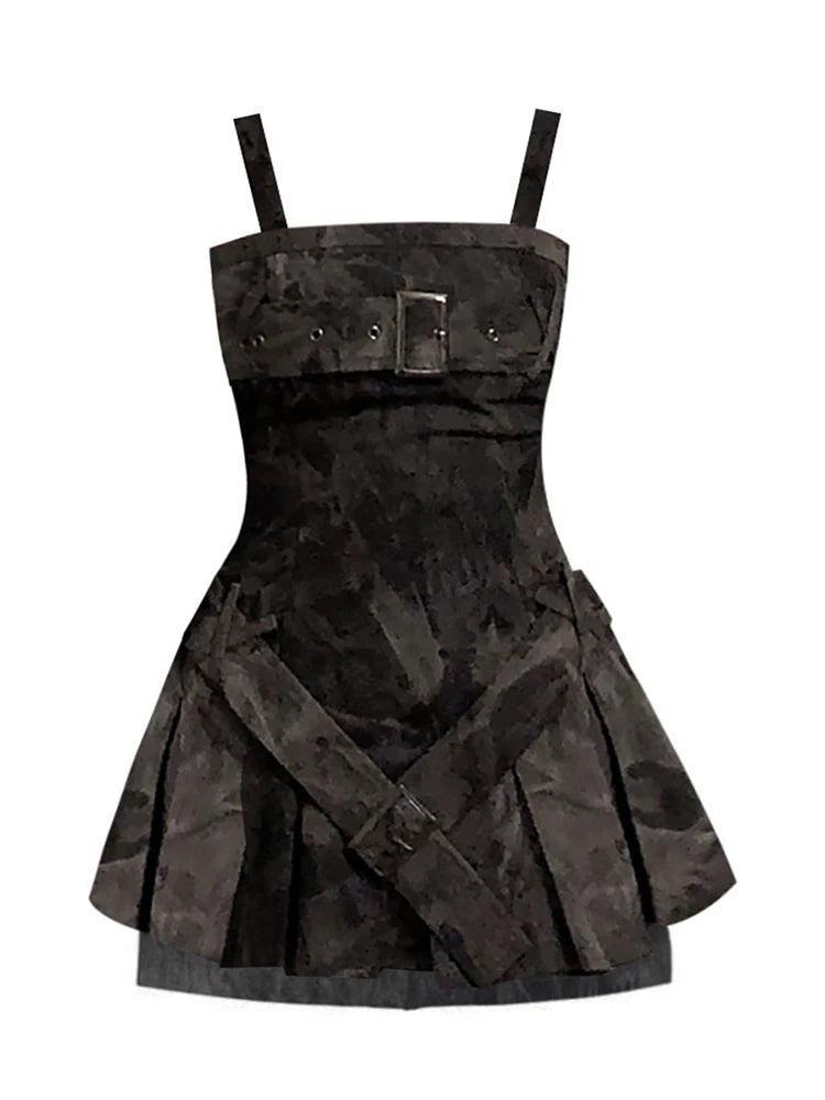 vintage goth dress Women's Vintage Gothic Dress, Black / M