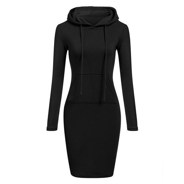 gothic black hooded dress Forest Witch Hooded Dress Wide Sleeve Bat Wing Halloween Gothic main image 0