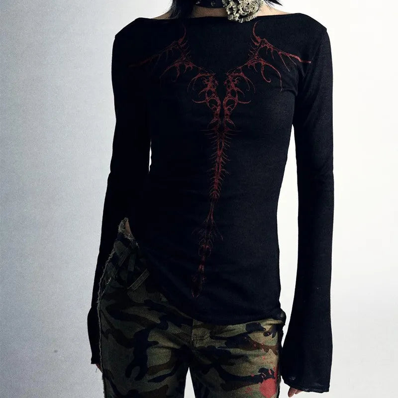 Gothic Vintage Top | Goth N' Rock