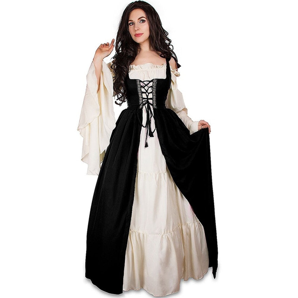 queen dress Renaissance Queen Dress, Black / L