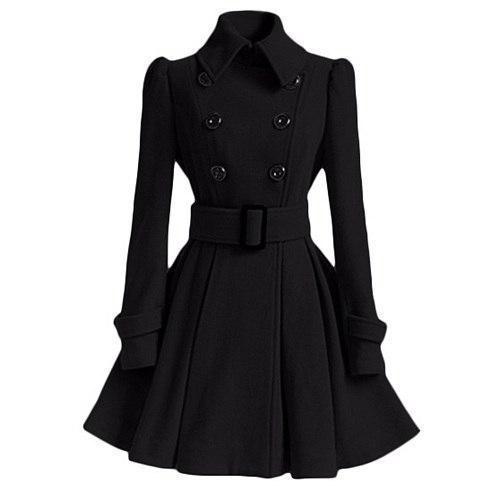 Women's Trench Coat Autumn Coat – Goth N' Rock