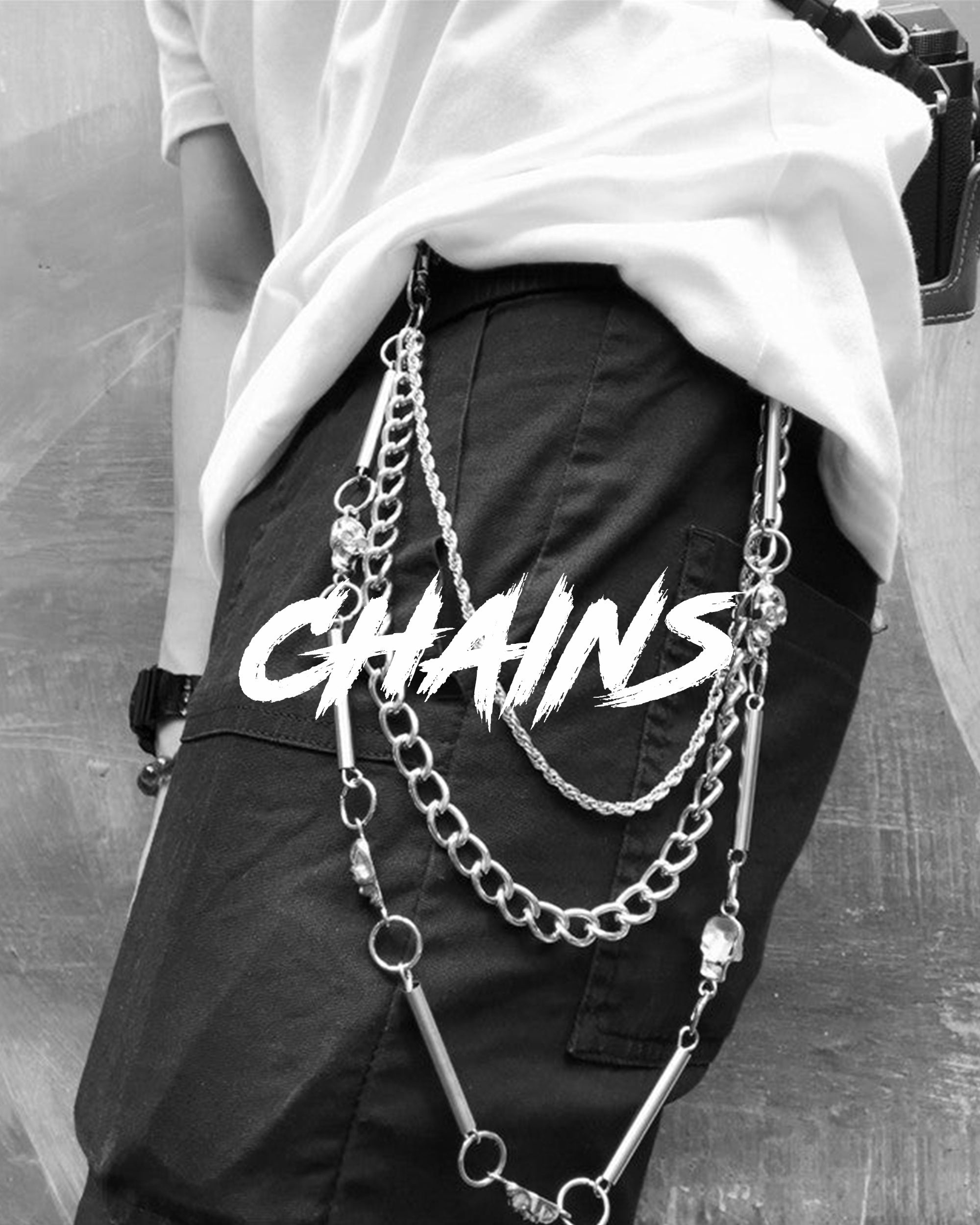 Gothic Men's Wallet Chains Goth N' Rock