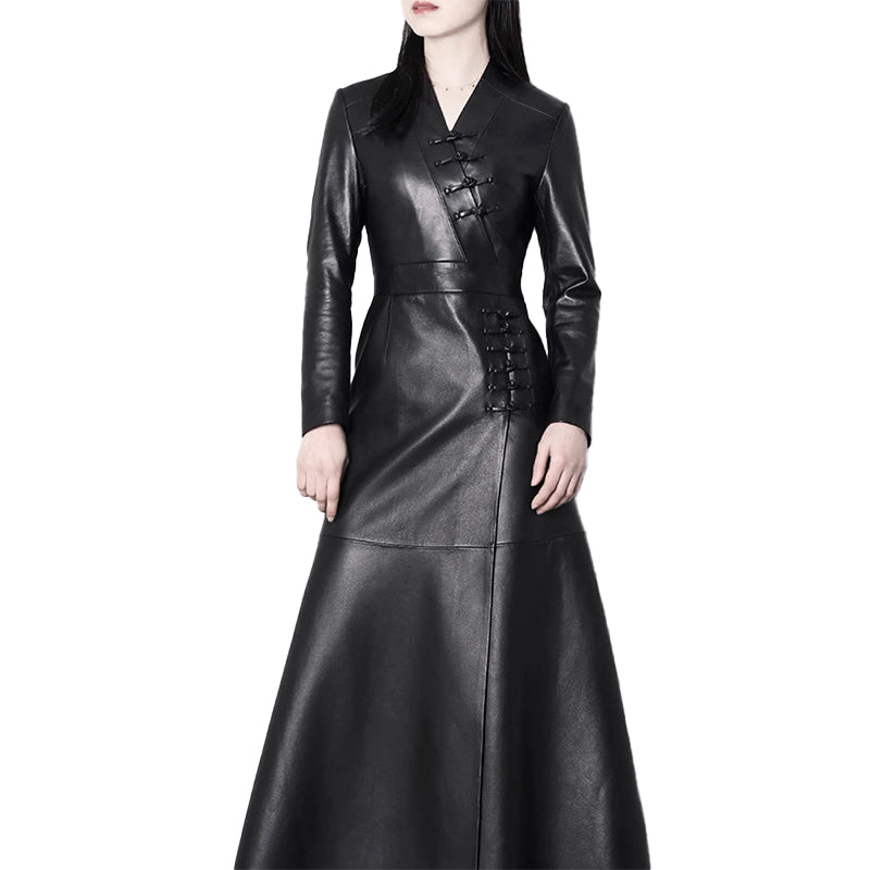 Women's Leather Coat