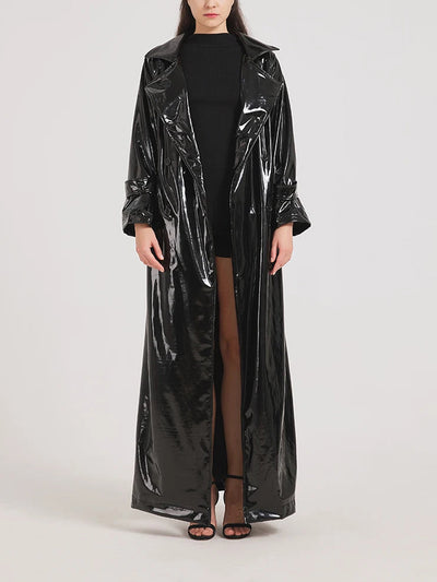 Women's Shiny Reflective Coat