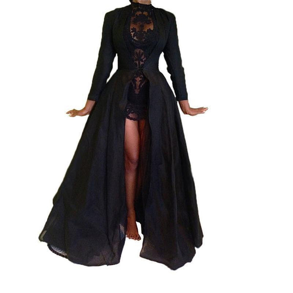 Black Gothic Lace Dress Goth N' Rock Black Gothic Lace Dress Goth N' Rock
