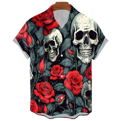 Hawaiian Skull T-Shirt