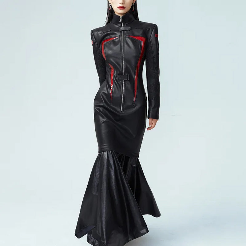 Faux Leather Dress – Goth N' Rock