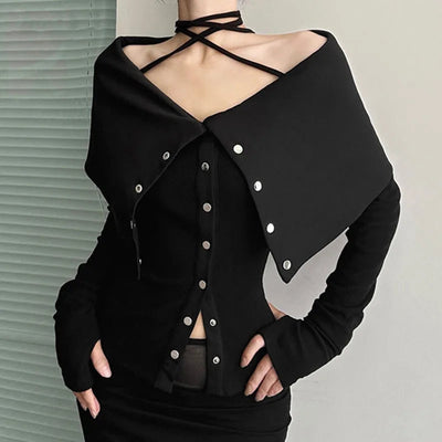 Women's Elegant Long Sleeve Top