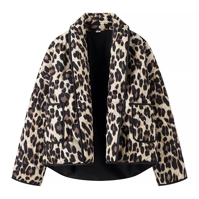 Women's Leopard Print Jacket