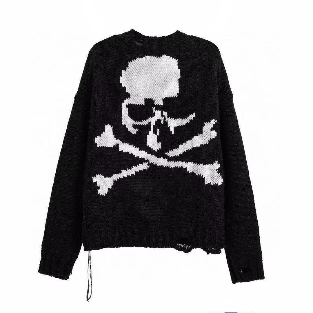 Unisex Skull Sweater