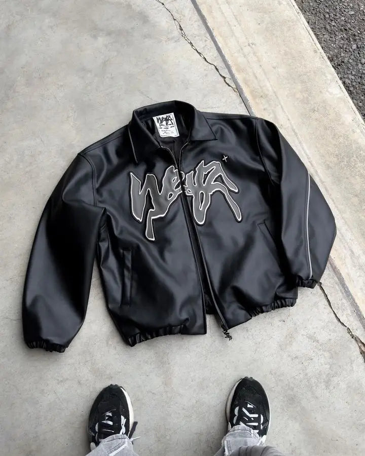 Men's Leather Retro Jacket