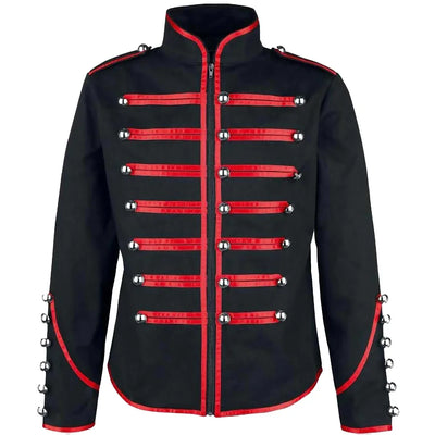 Men's Retro Gothic Jacket Black