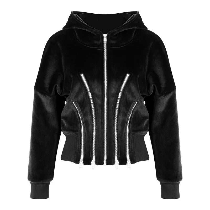 Women's Hooded Sweatshirt Black