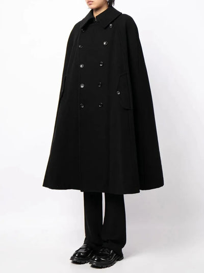 Women's Winter Cape Black