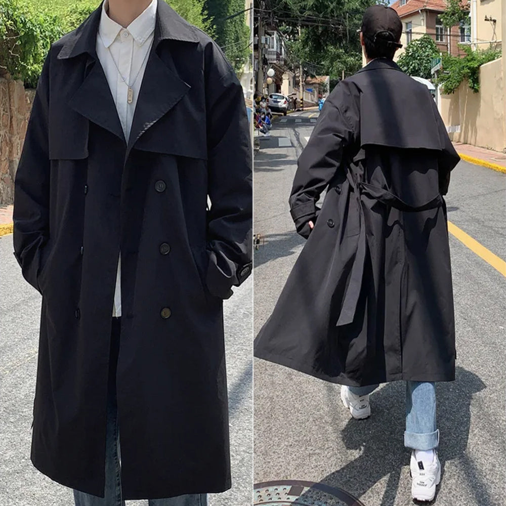 Men's Casual Trench Coat