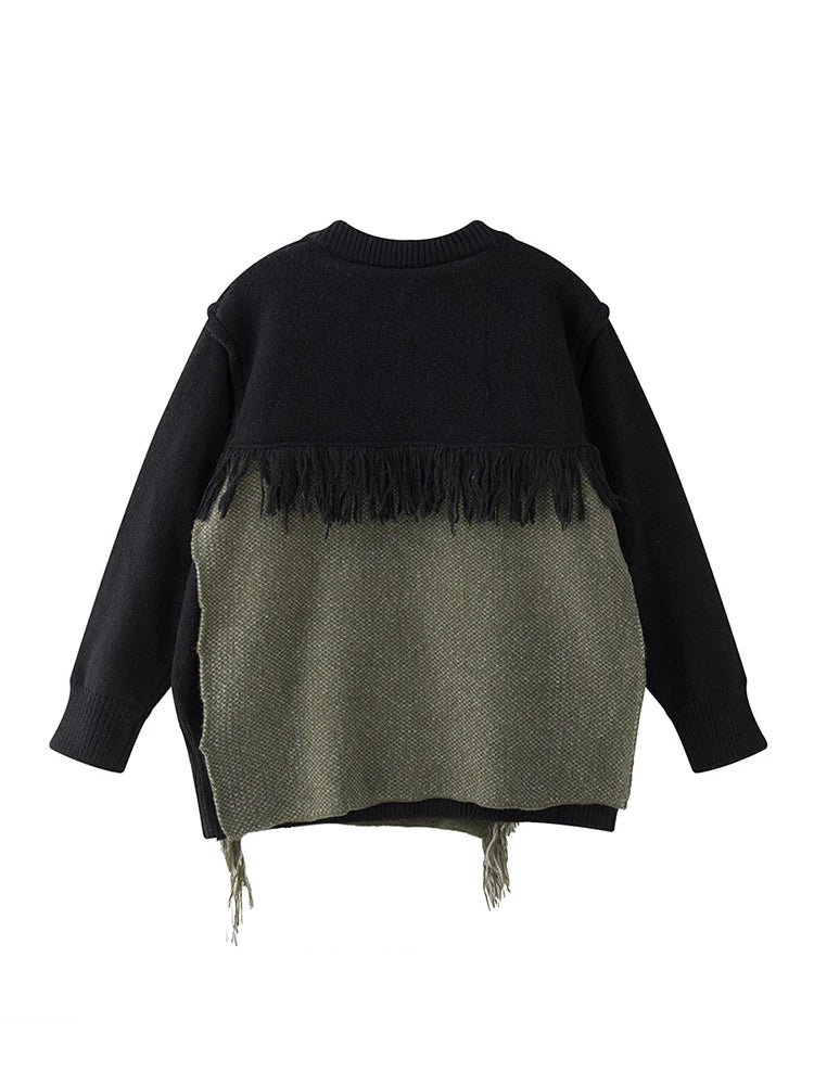 Women's Knitted Jumper Black