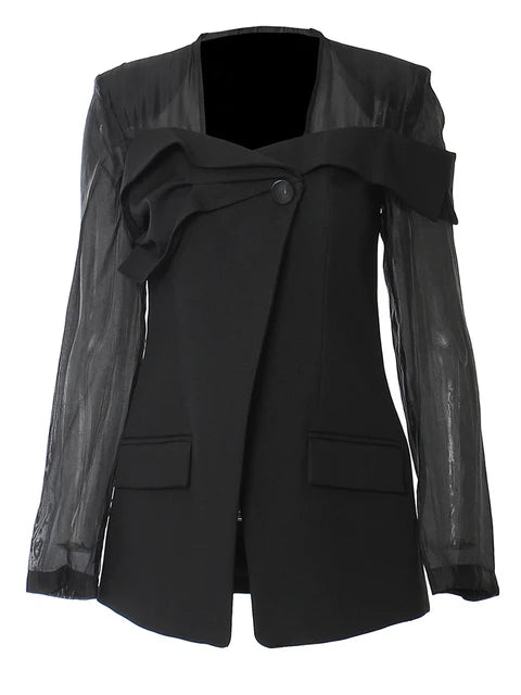 Women's Elegant Blazer Black