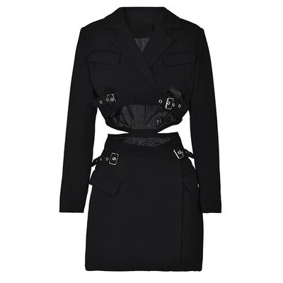 Women's Elegant Blazer-Dress