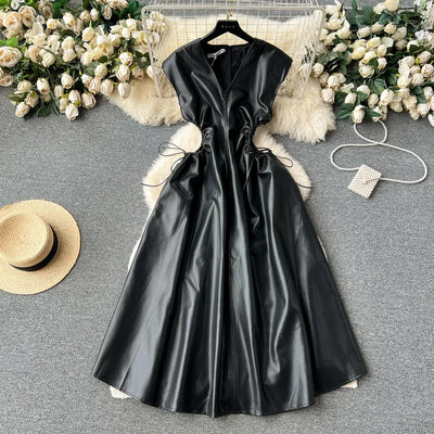 Women's Leather Dress