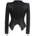 Women's Studded Leather Jacket