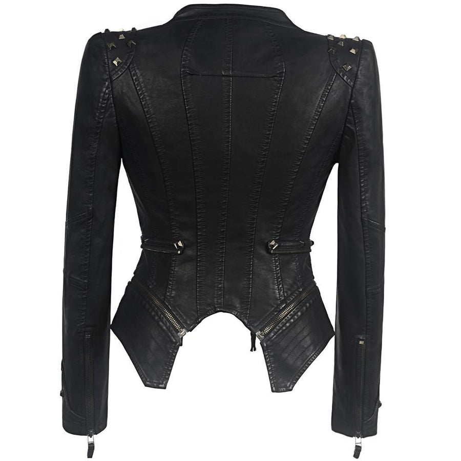 Women's Gothic Leather Jacket | Goth N' Rock