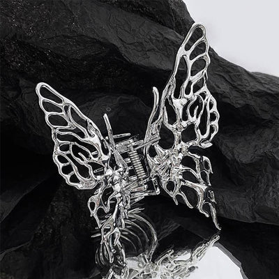 Gothic Butterfly Hair Clip