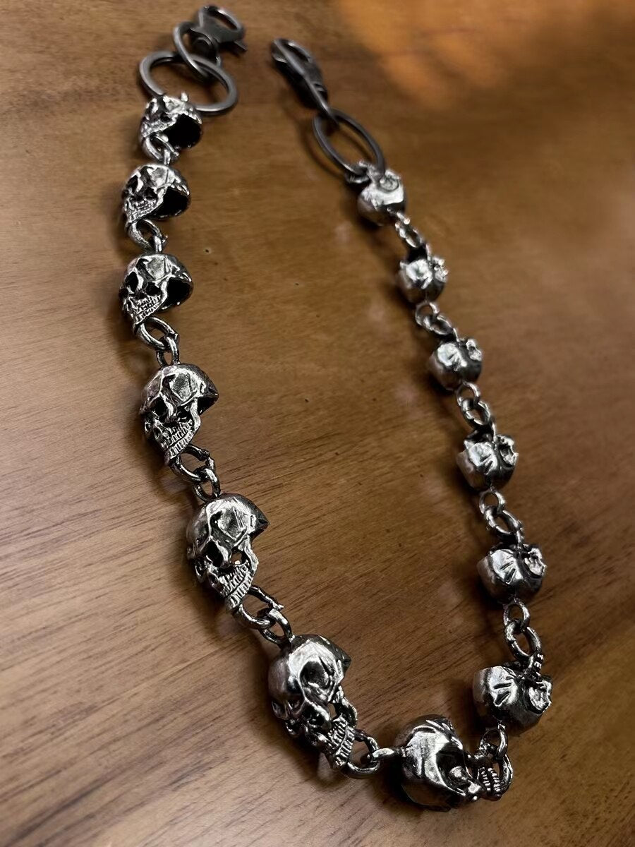 Skull Wallet Chain | Goth N' Rock