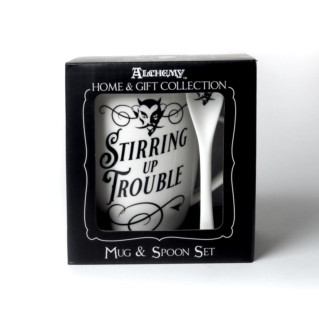 Trouble Mug & Spoon Set