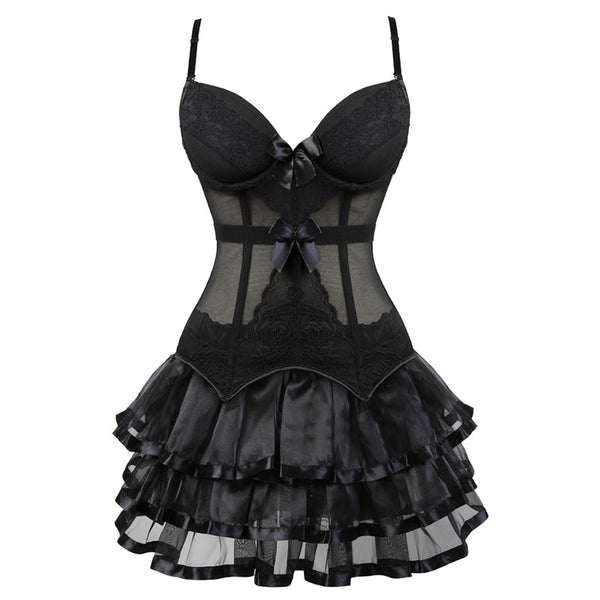 Gothic Corset Dress Goth N' Rock Gothic Corset Dress Goth N' Rock