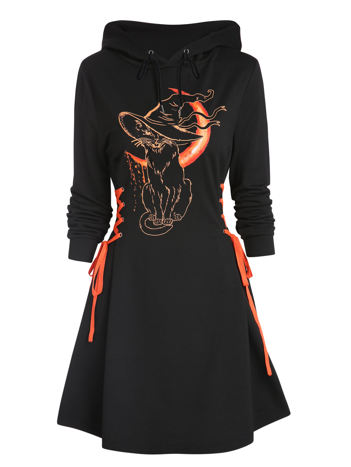 Women's Hooded Dress – Goth N' Rock