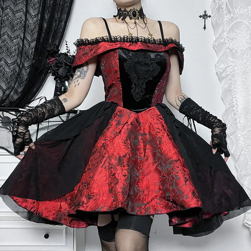 Gothic Evening Dress – Goth N' Rock