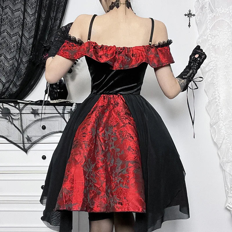 Gothic Evening Dress Goth N' Rock Gothic Evening Dress Goth N' Rock