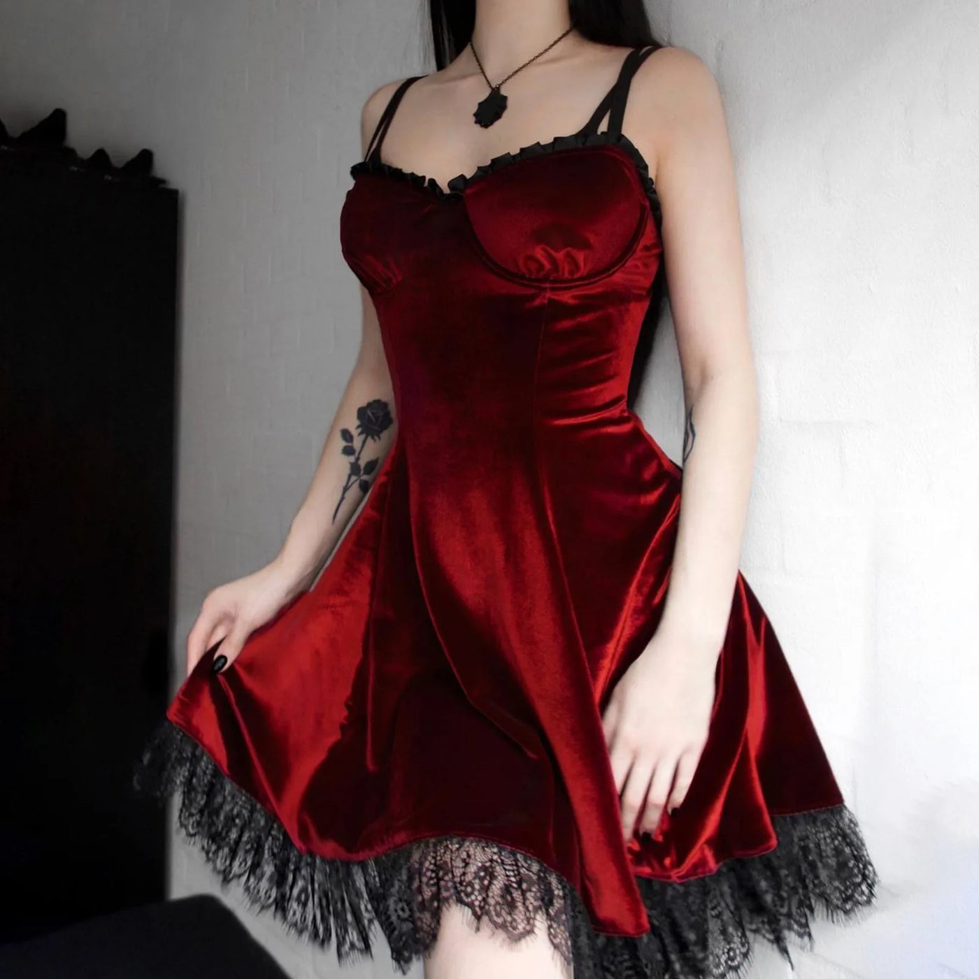 Women's Velvet Dress