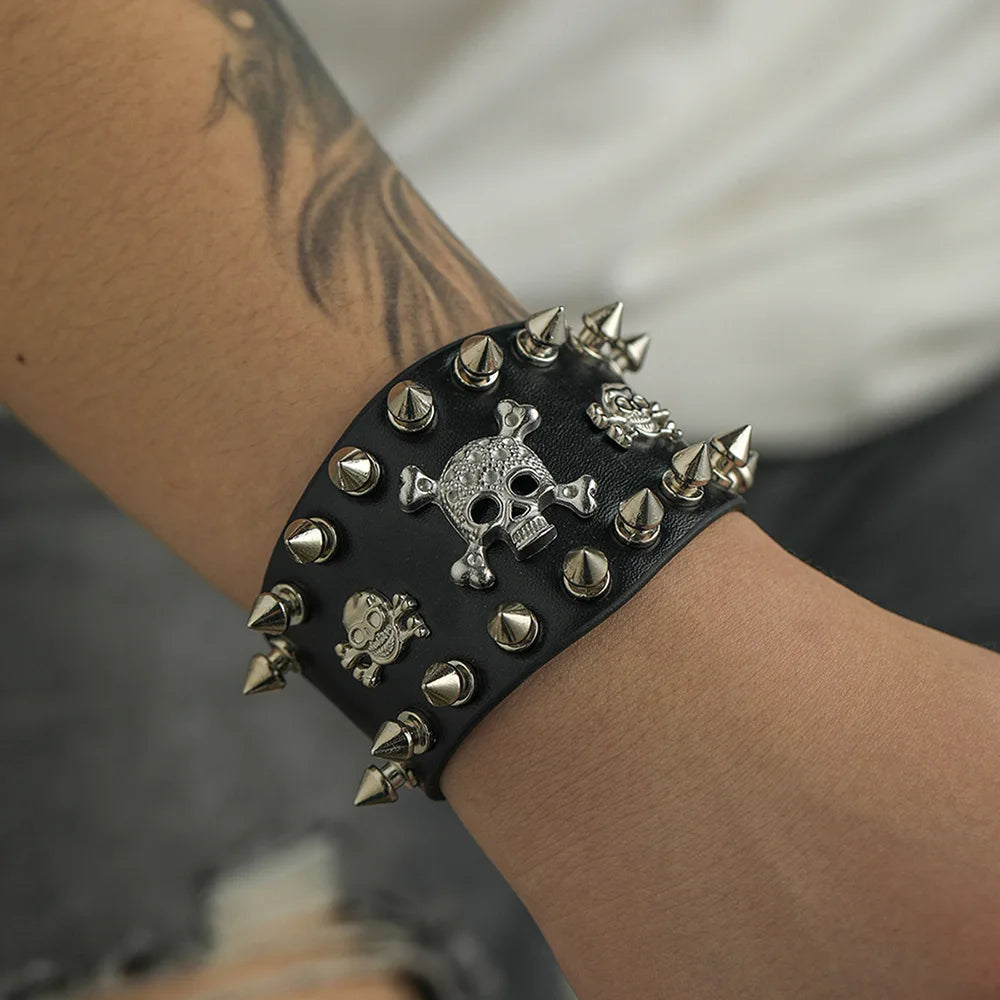 Men's Skull Bracelet