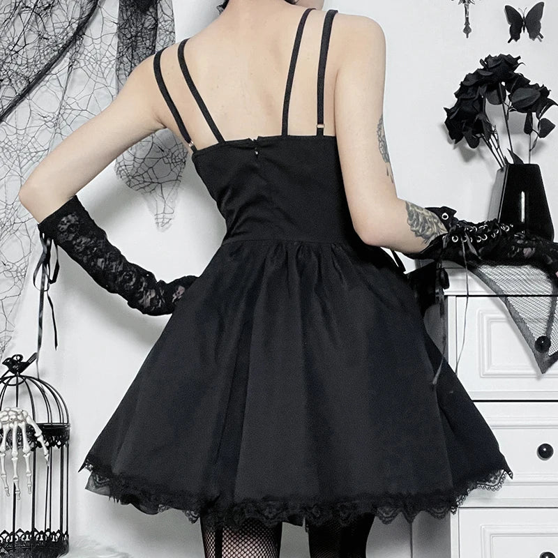 Goth Night Robe Gothic Night Rose Dress – Goth N' Rock