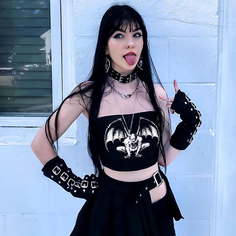 Gothic Top, Black / M Gothic Top, Black / M