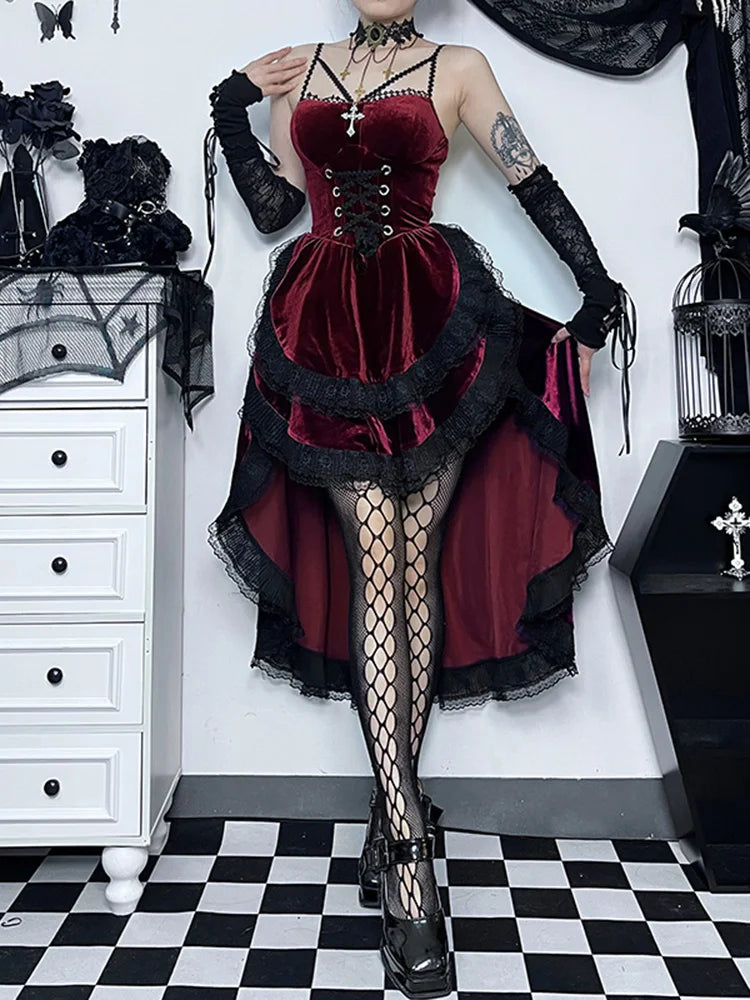 Gothic Vintage Dress – Goth N' Rock