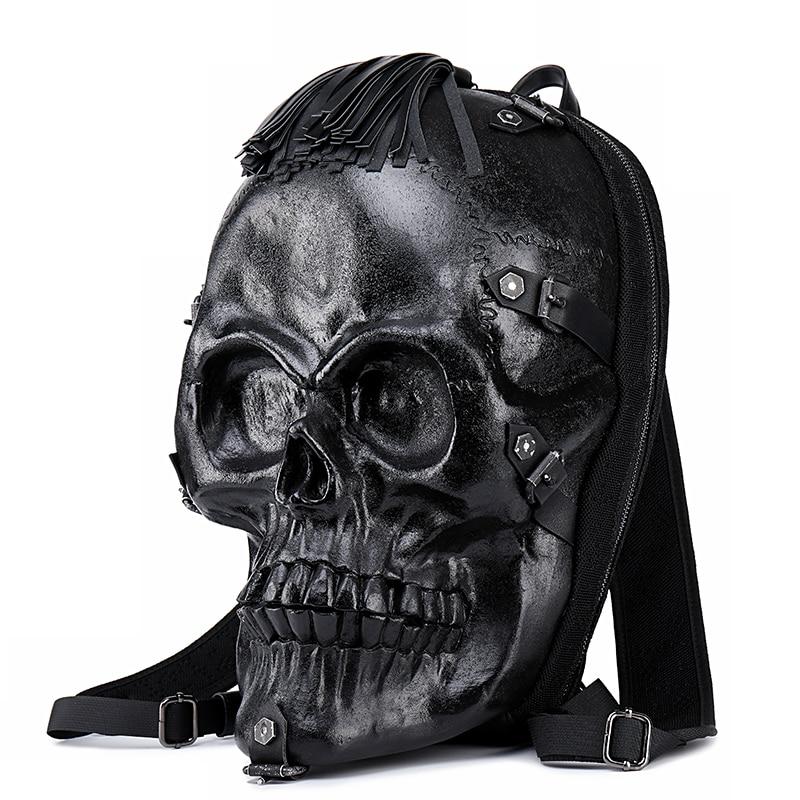 Skull Leather Backpack Skull Leather Backpack