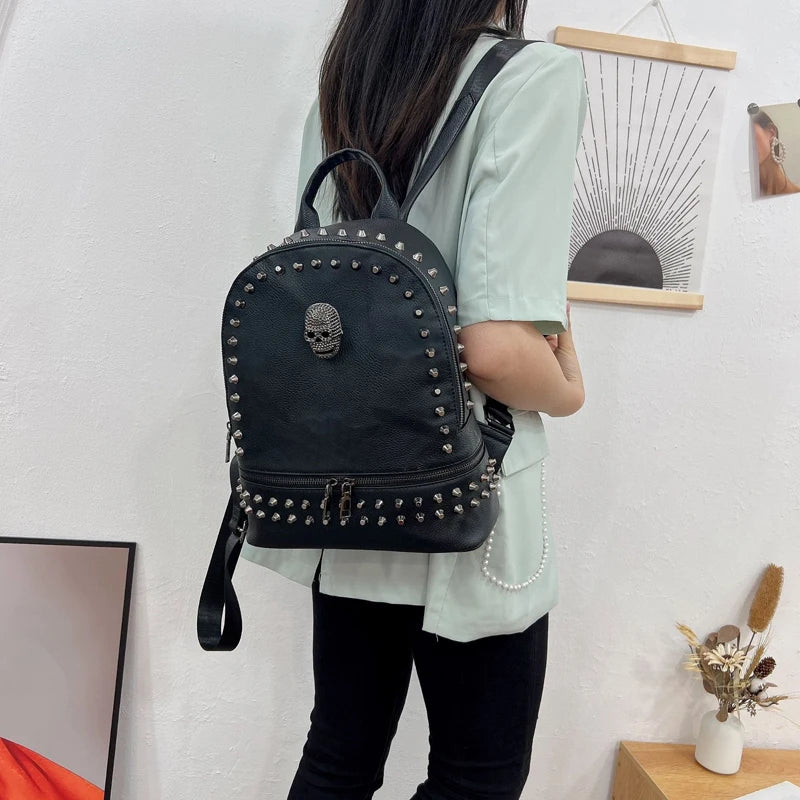 Skull Backpack – Goth N' Rock