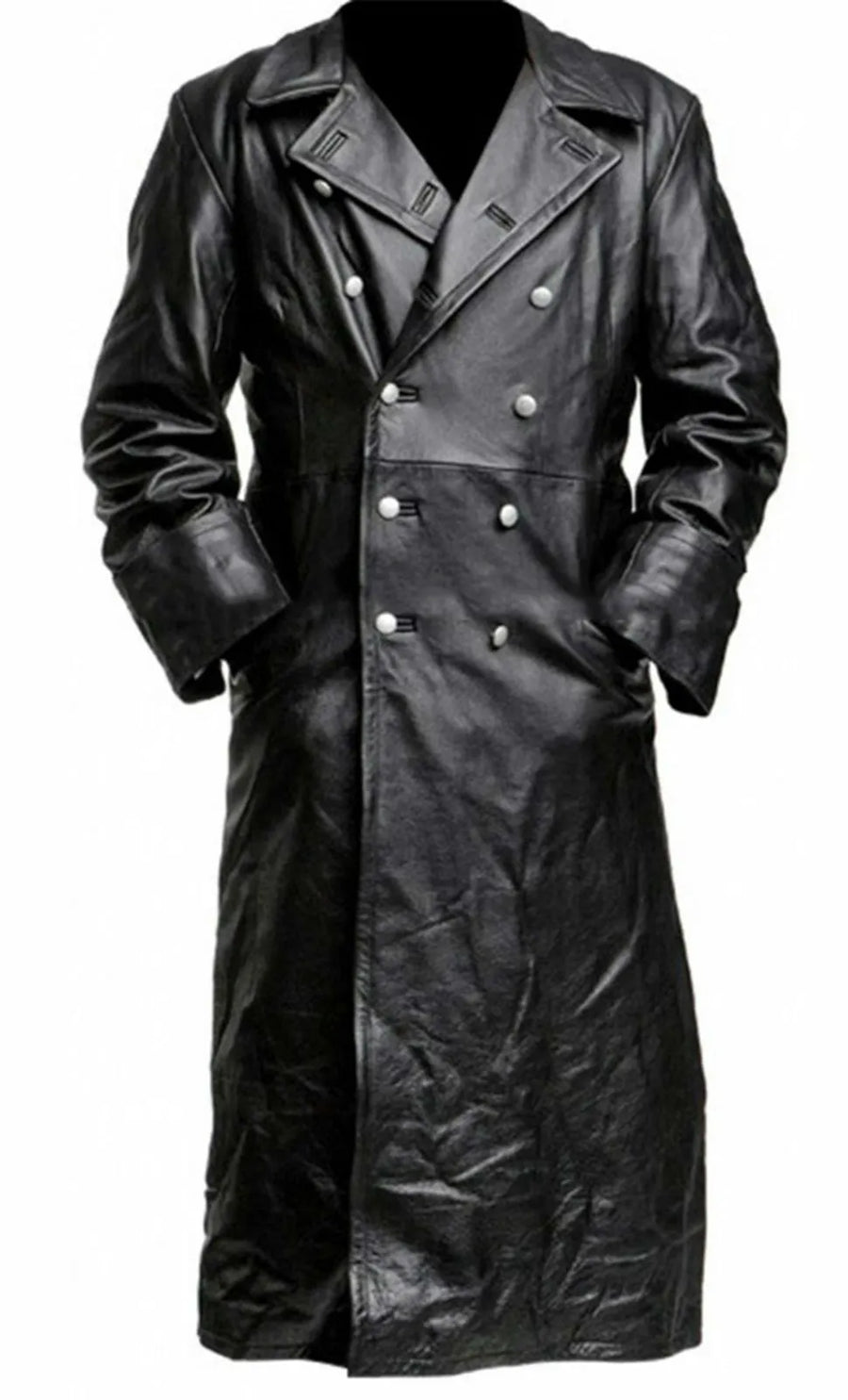 Men's Leather Trench Coat – Goth N' Rock