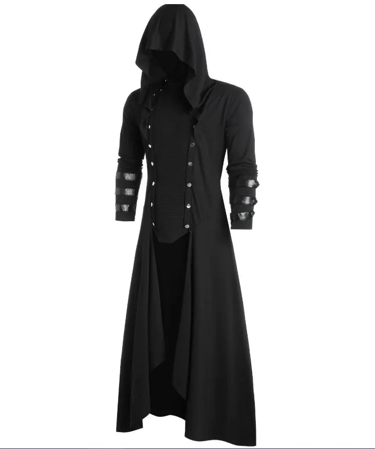 Medieval Hooded Coat – Goth N' Rock