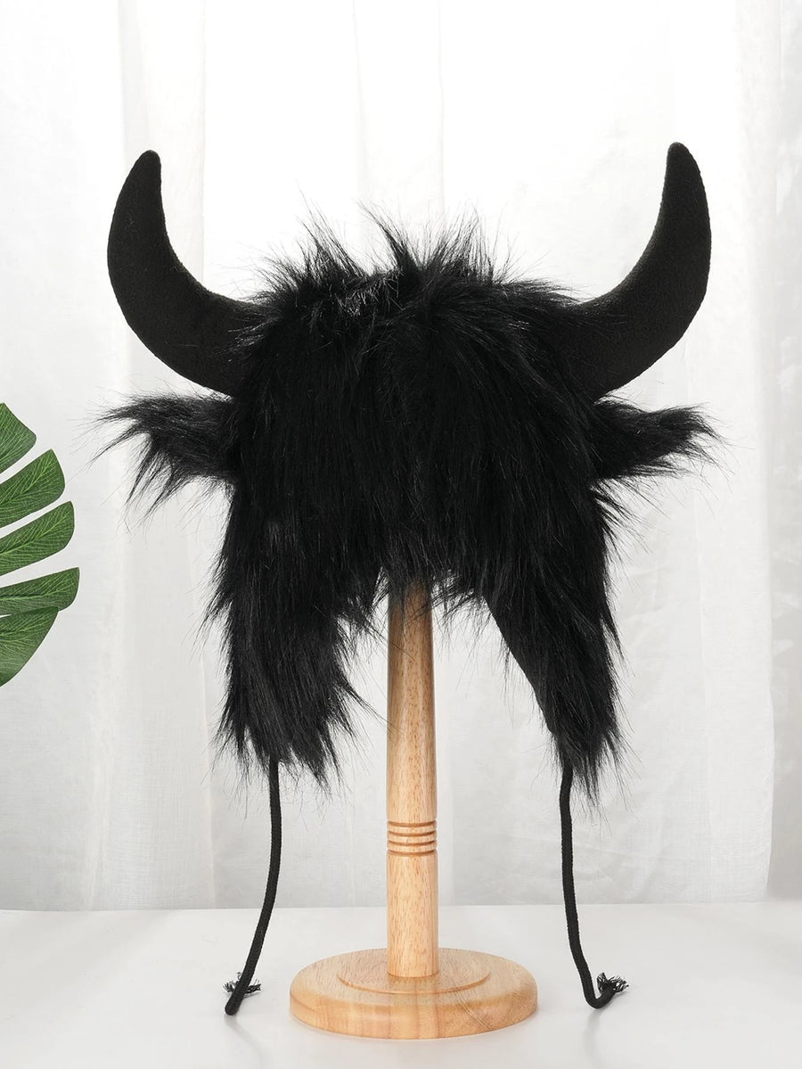 faux fur yak fur hat