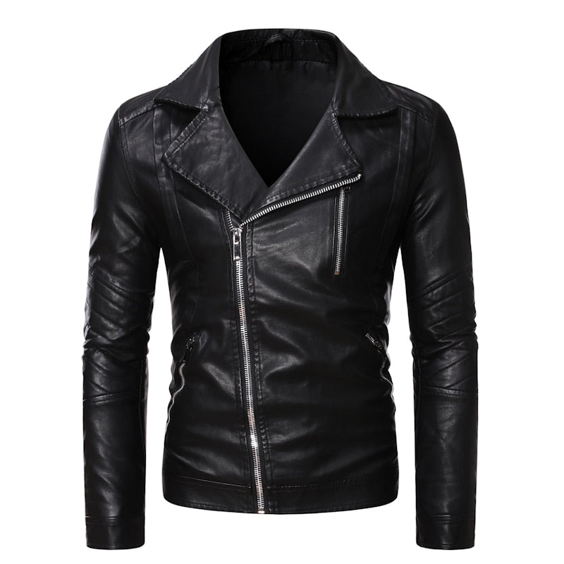 Casual Leather Jacket – Goth N' Rock