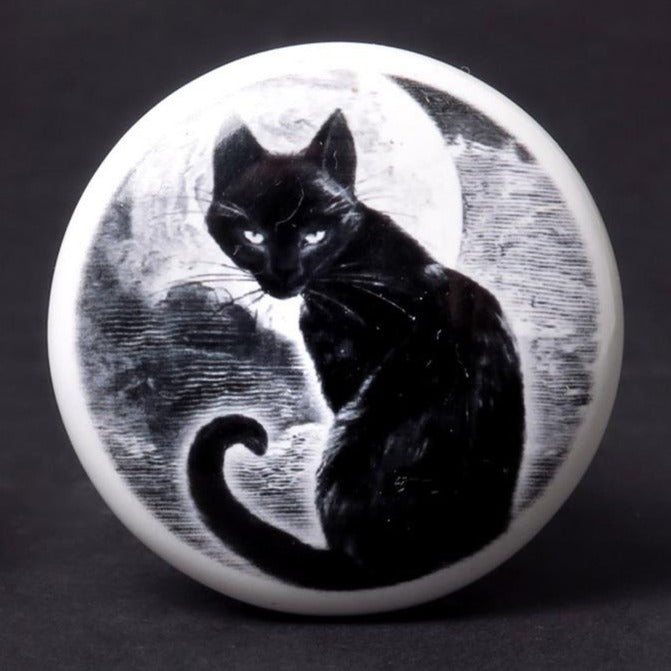 Black Cat Bottle Stopper