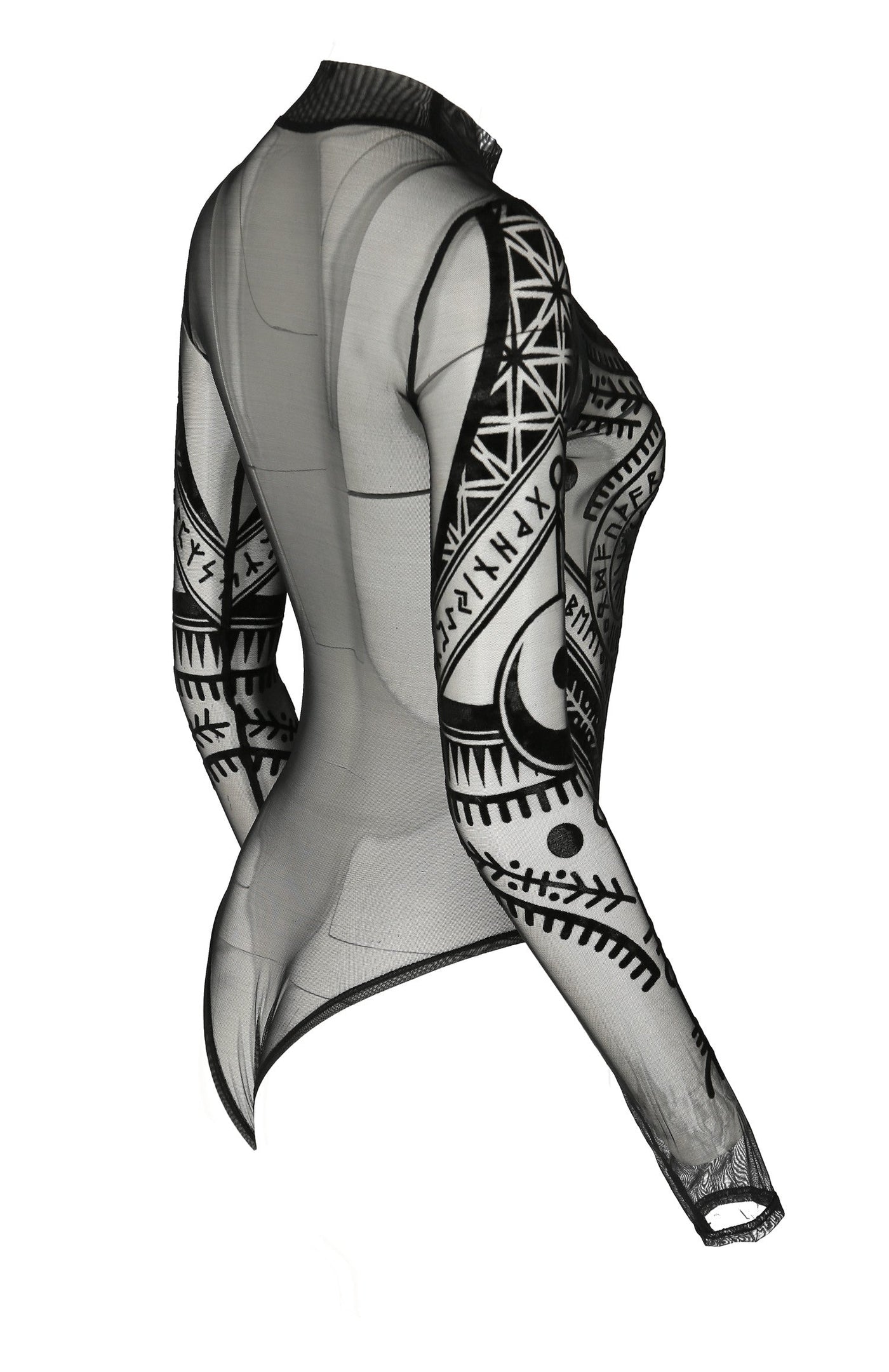 Runic Body Runes Bodysuit – Goth N' Rock
