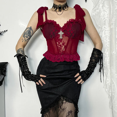 Gothic Lace Top