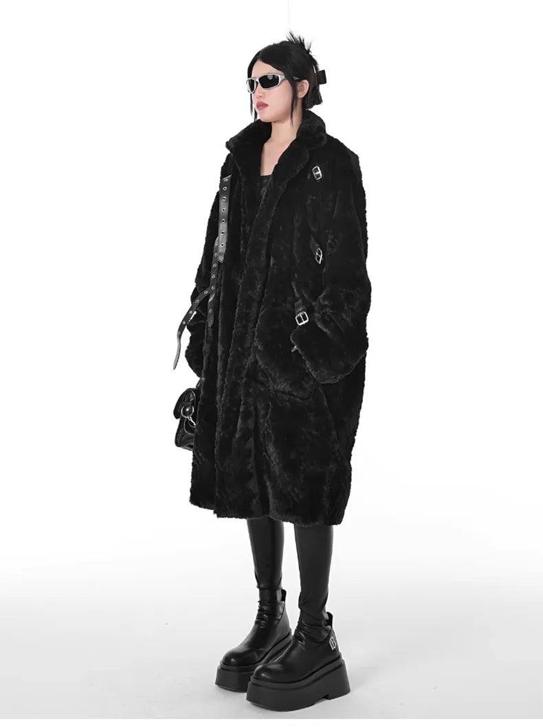 Faux Fur Coat – Goth N' Rock