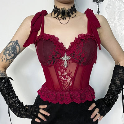 Gothic Lace Top